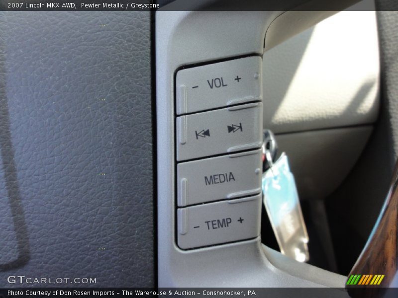 Pewter Metallic / Greystone 2007 Lincoln MKX AWD