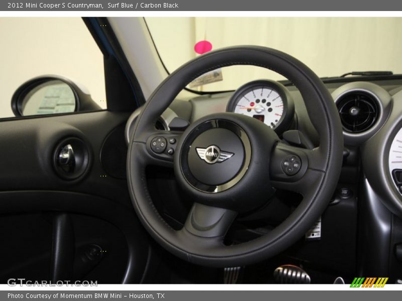 Surf Blue / Carbon Black 2012 Mini Cooper S Countryman