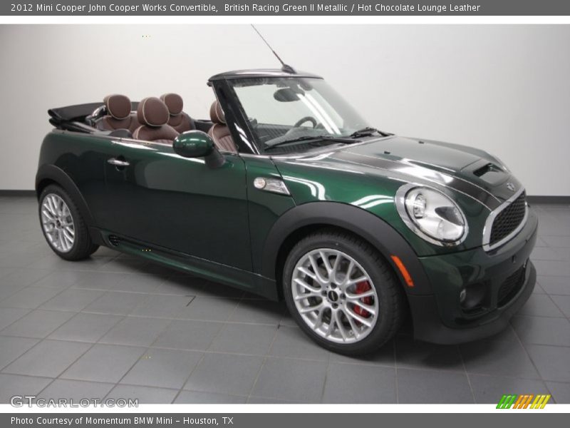 Front 3/4 View of 2012 Cooper John Cooper Works Convertible
