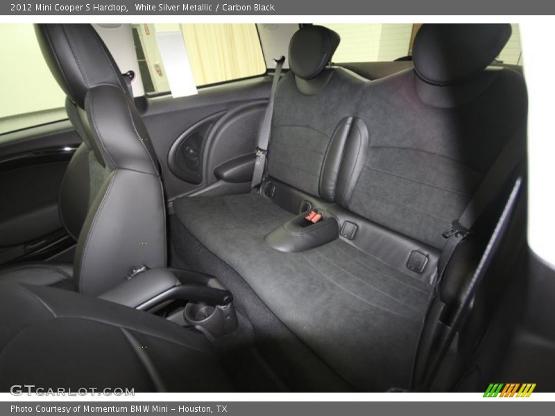 White Silver Metallic / Carbon Black 2012 Mini Cooper S Hardtop