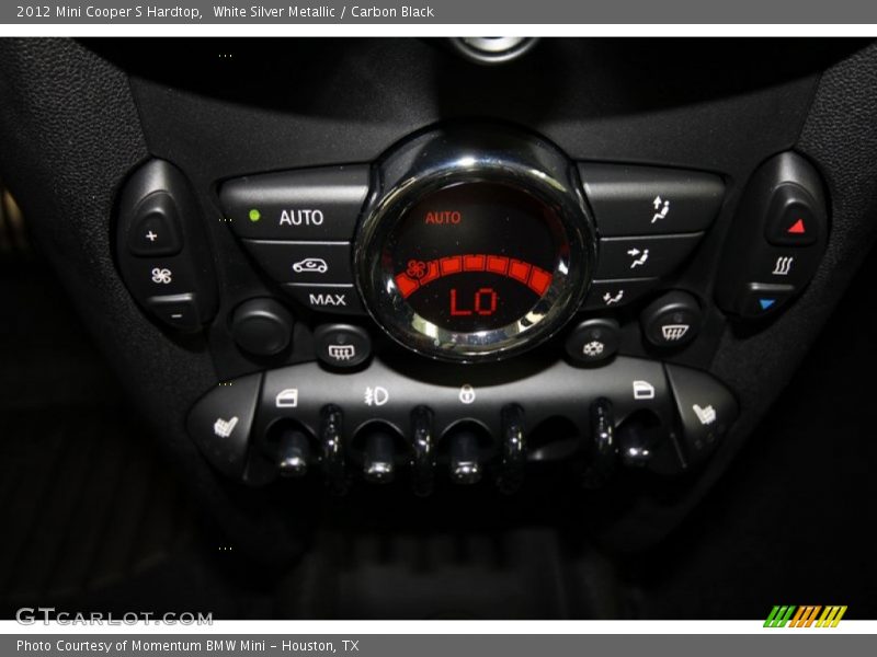 White Silver Metallic / Carbon Black 2012 Mini Cooper S Hardtop