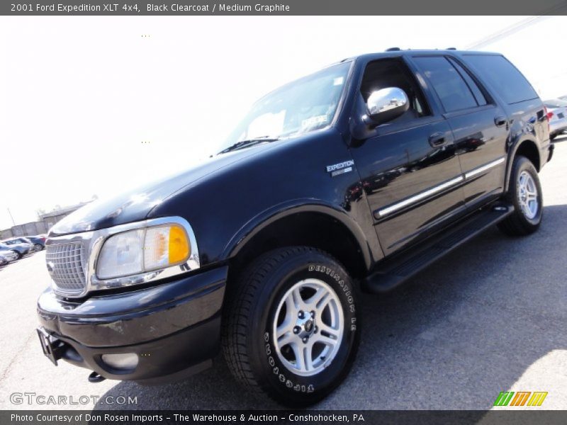 Black Clearcoat / Medium Graphite 2001 Ford Expedition XLT 4x4