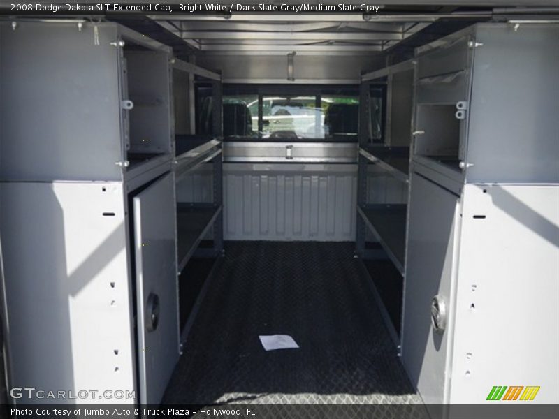 Bright White / Dark Slate Gray/Medium Slate Gray 2008 Dodge Dakota SLT Extended Cab
