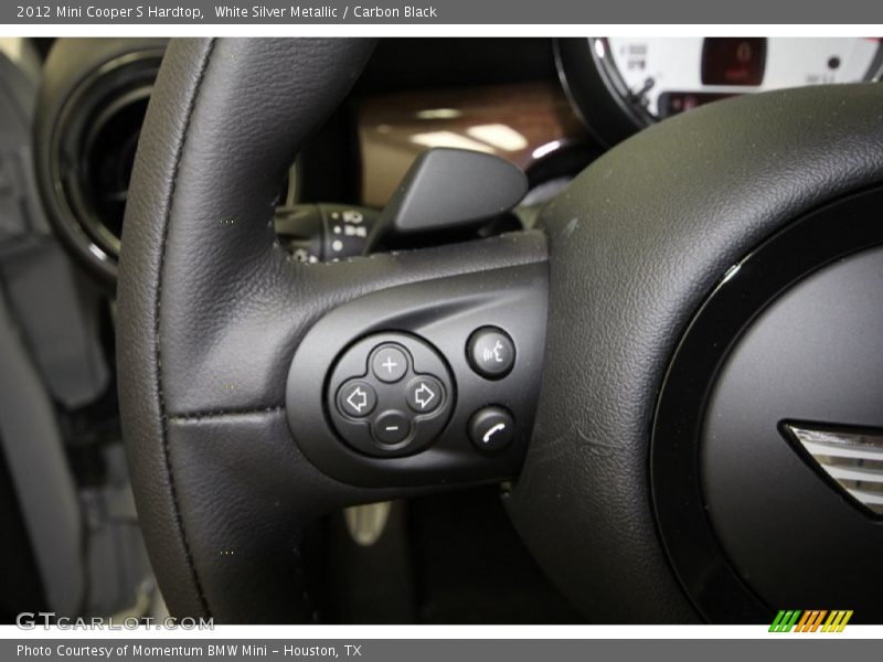 White Silver Metallic / Carbon Black 2012 Mini Cooper S Hardtop
