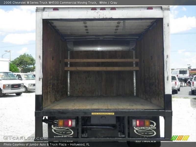 White / Gray 2006 Chevrolet W Series Truck W4500 Commercial Moving Truck