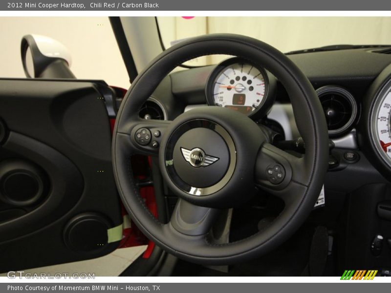 Chili Red / Carbon Black 2012 Mini Cooper Hardtop