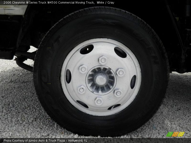 White / Gray 2006 Chevrolet W Series Truck W4500 Commercial Moving Truck