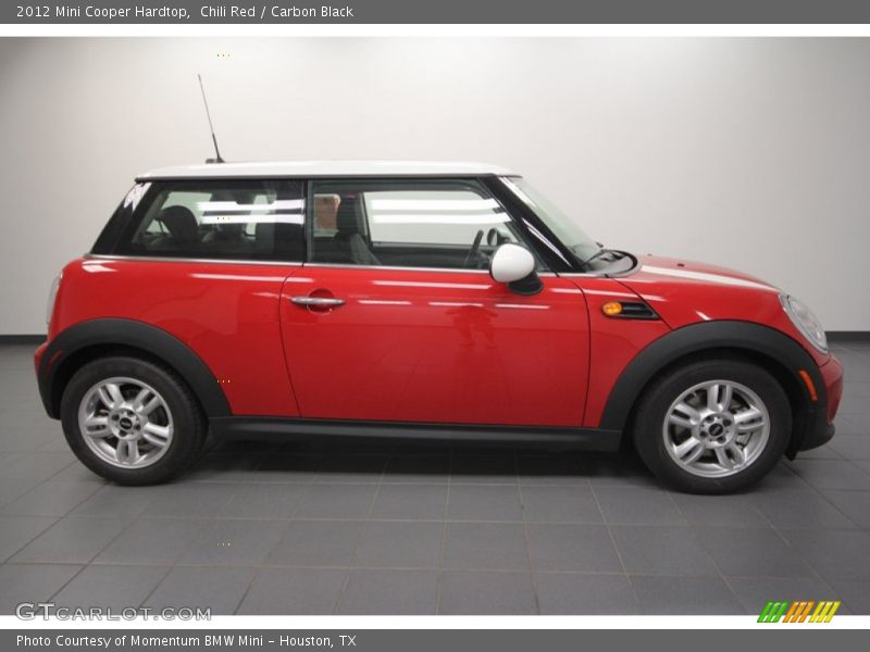 Chili Red / Carbon Black 2012 Mini Cooper Hardtop