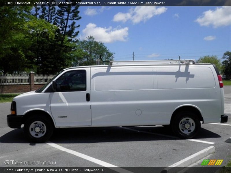  2005 Express 2500 Extended Commercial Van Summit White