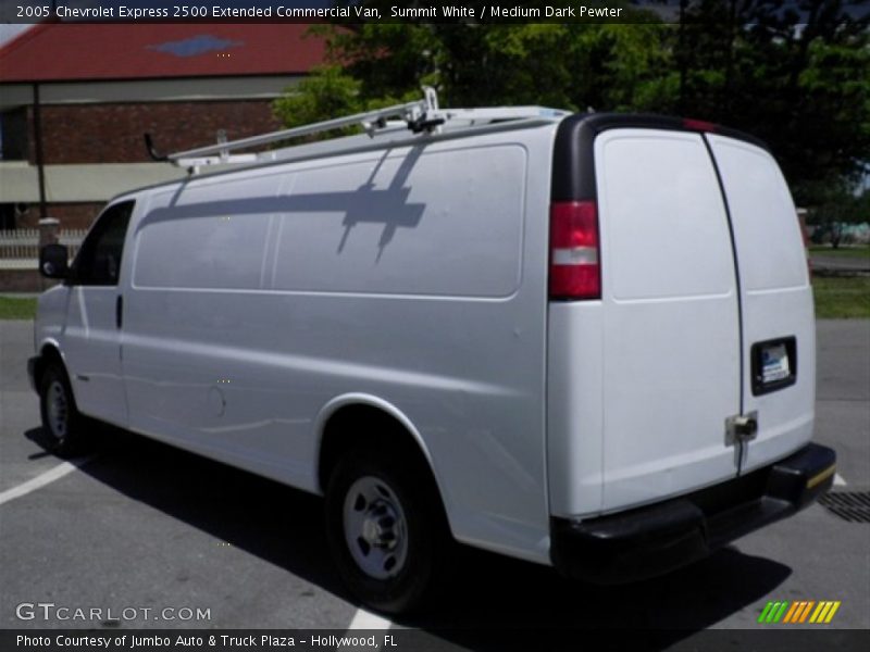 Summit White / Medium Dark Pewter 2005 Chevrolet Express 2500 Extended Commercial Van