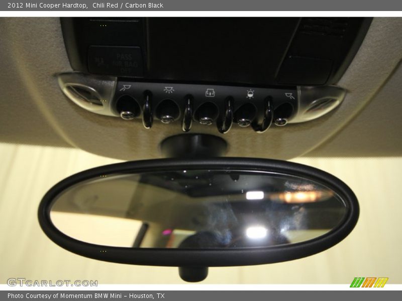 Chili Red / Carbon Black 2012 Mini Cooper Hardtop