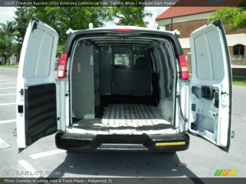Summit White / Medium Dark Pewter 2005 Chevrolet Express 2500 Extended Commercial Van