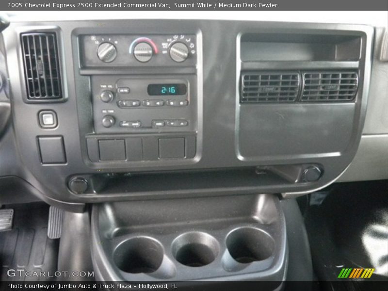 Summit White / Medium Dark Pewter 2005 Chevrolet Express 2500 Extended Commercial Van