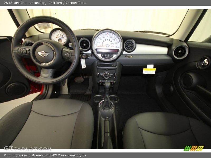 Chili Red / Carbon Black 2012 Mini Cooper Hardtop