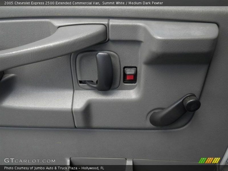 Summit White / Medium Dark Pewter 2005 Chevrolet Express 2500 Extended Commercial Van