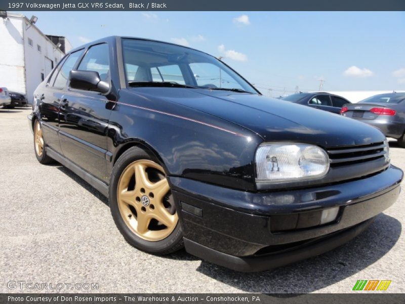 Black / Black 1997 Volkswagen Jetta GLX VR6 Sedan
