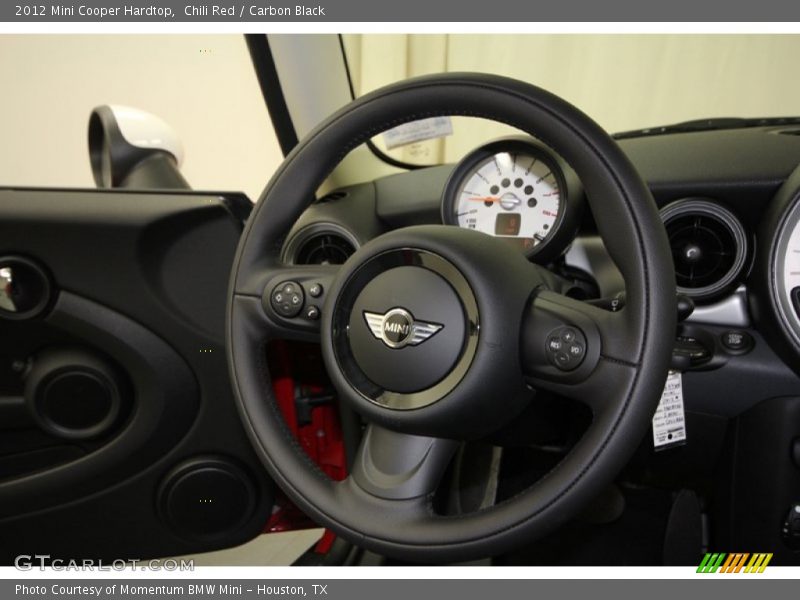 Chili Red / Carbon Black 2012 Mini Cooper Hardtop