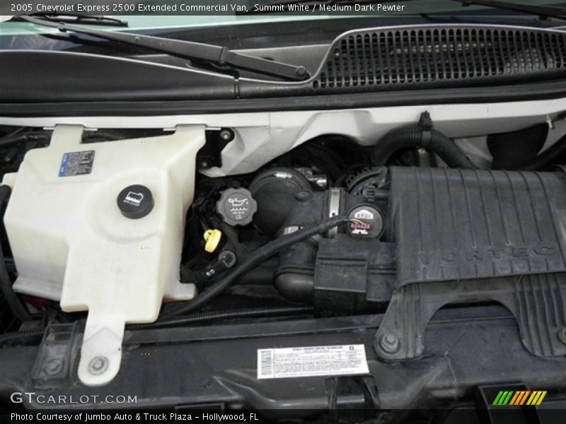 Summit White / Medium Dark Pewter 2005 Chevrolet Express 2500 Extended Commercial Van