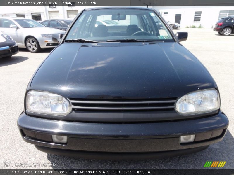 Black / Black 1997 Volkswagen Jetta GLX VR6 Sedan