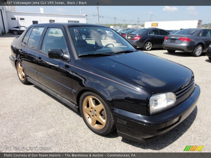 Black / Black 1997 Volkswagen Jetta GLX VR6 Sedan