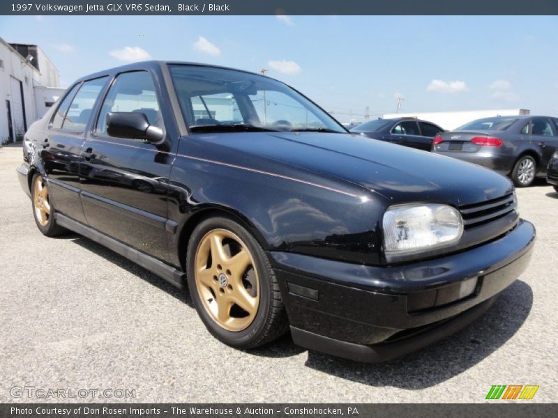 Black / Black 1997 Volkswagen Jetta GLX VR6 Sedan