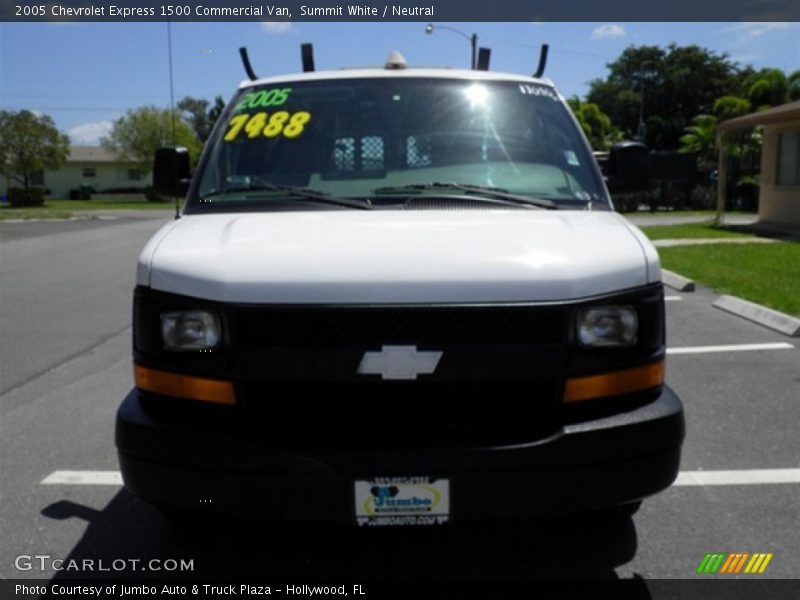 Summit White / Neutral 2005 Chevrolet Express 1500 Commercial Van