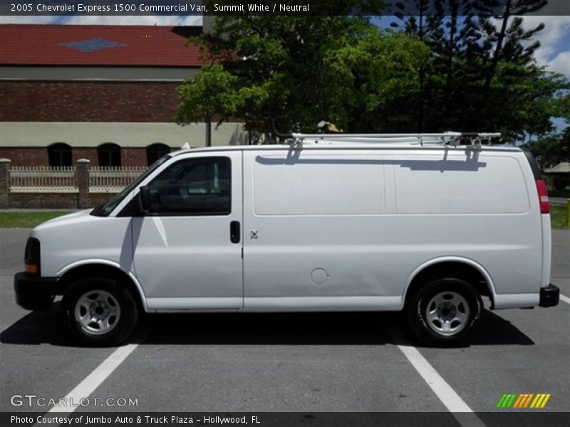 Summit White / Neutral 2005 Chevrolet Express 1500 Commercial Van