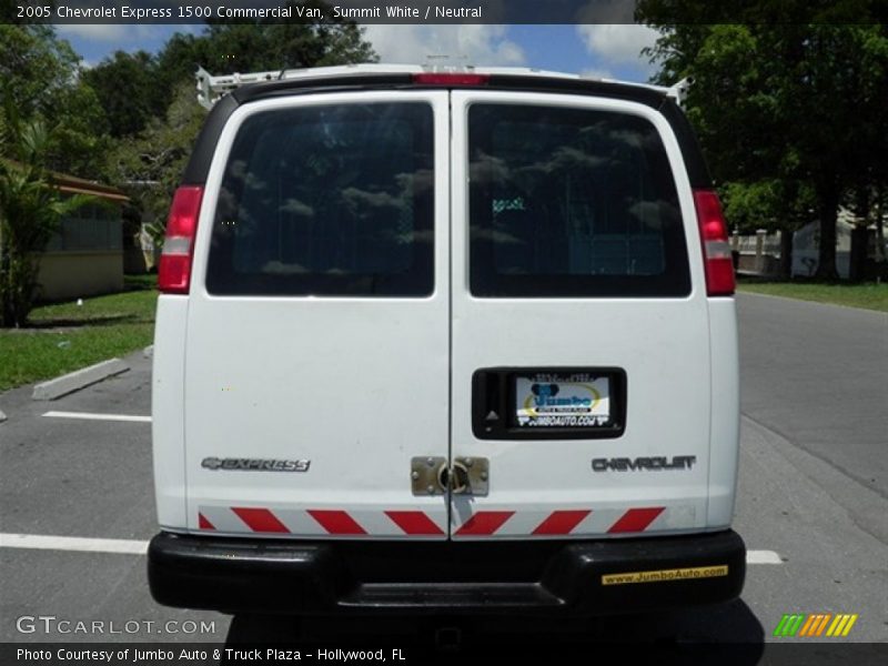 Summit White / Neutral 2005 Chevrolet Express 1500 Commercial Van