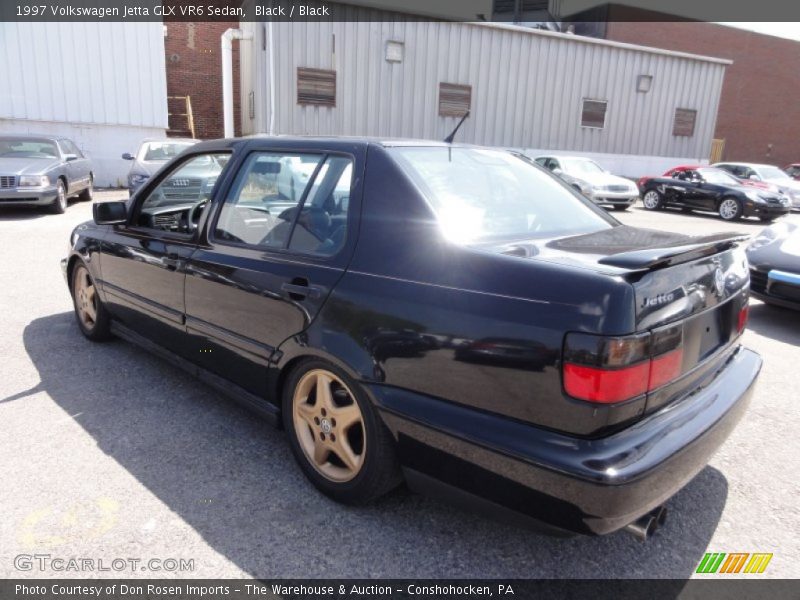 Black / Black 1997 Volkswagen Jetta GLX VR6 Sedan