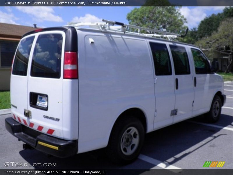 Summit White / Neutral 2005 Chevrolet Express 1500 Commercial Van