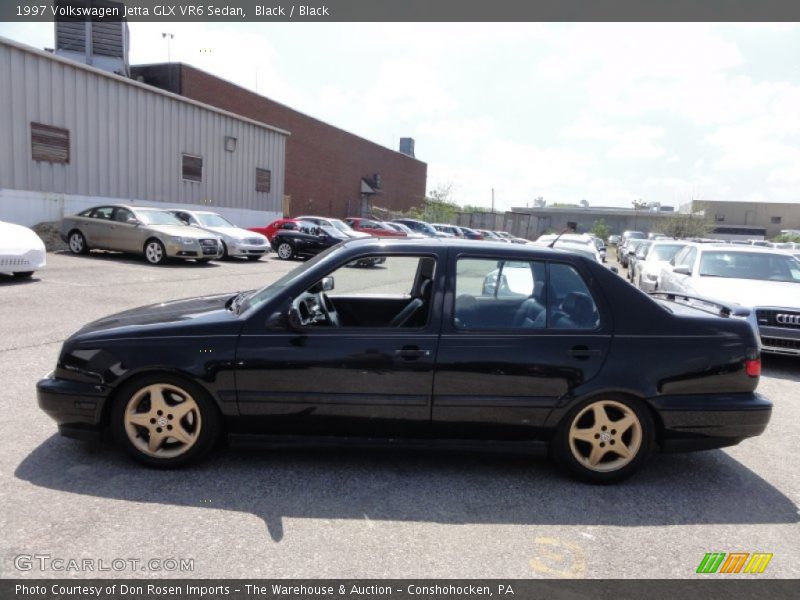 Black / Black 1997 Volkswagen Jetta GLX VR6 Sedan