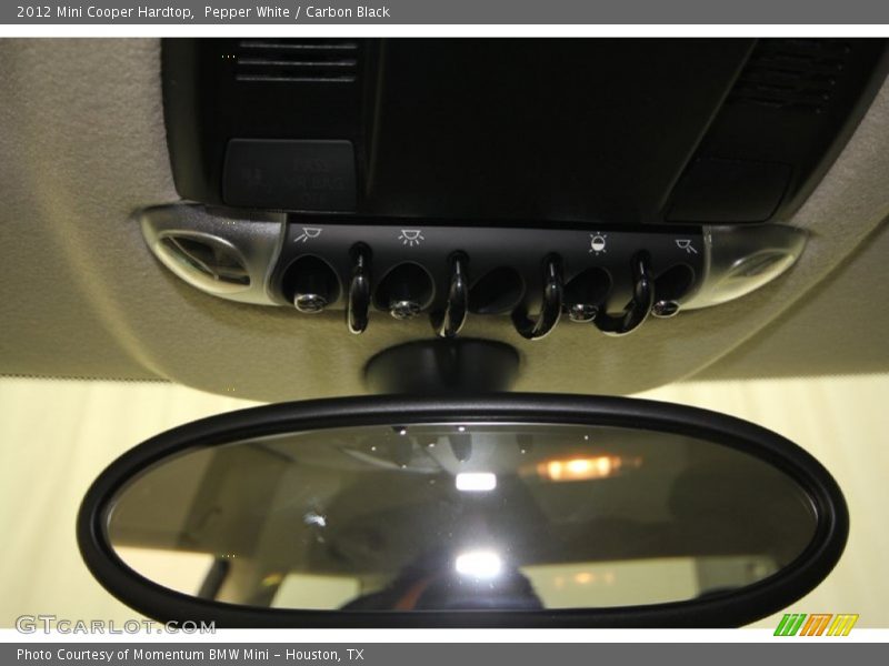Pepper White / Carbon Black 2012 Mini Cooper Hardtop