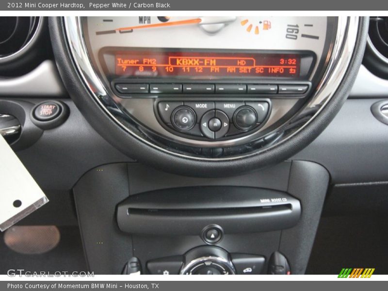 Pepper White / Carbon Black 2012 Mini Cooper Hardtop