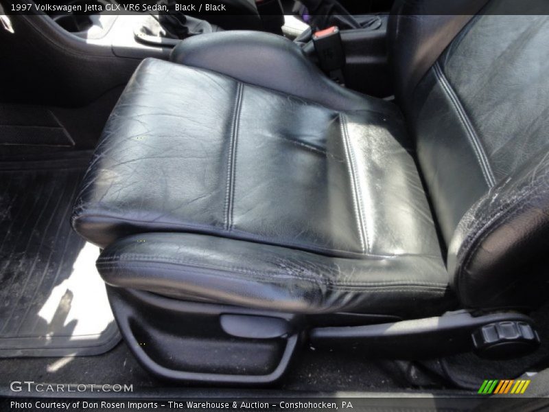 Black / Black 1997 Volkswagen Jetta GLX VR6 Sedan