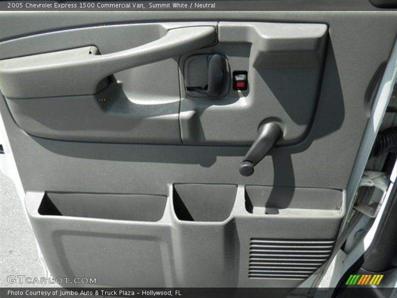 Summit White / Neutral 2005 Chevrolet Express 1500 Commercial Van