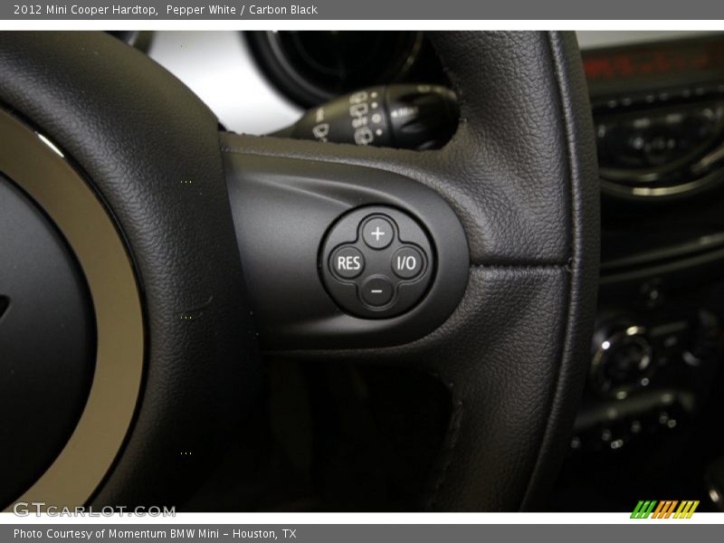 Pepper White / Carbon Black 2012 Mini Cooper Hardtop