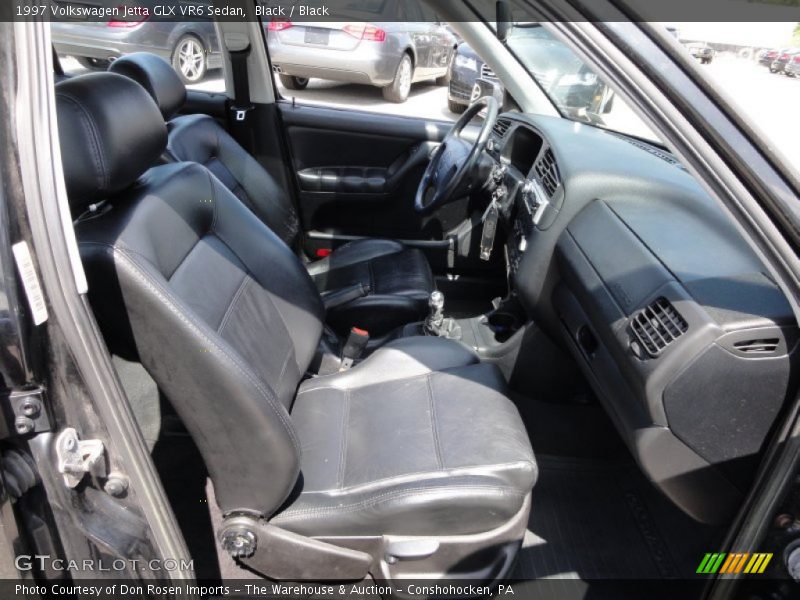 Black / Black 1997 Volkswagen Jetta GLX VR6 Sedan