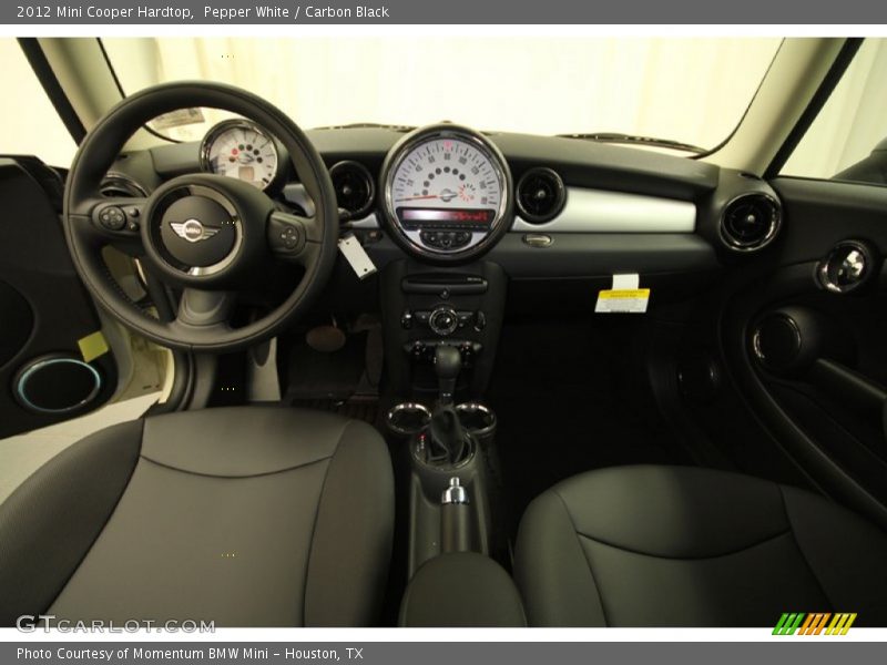 Pepper White / Carbon Black 2012 Mini Cooper Hardtop
