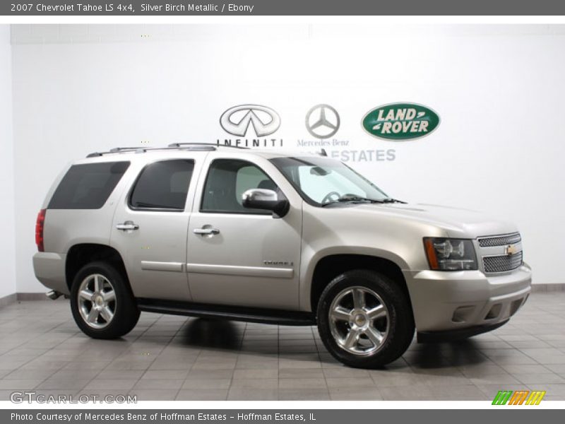 Silver Birch Metallic / Ebony 2007 Chevrolet Tahoe LS 4x4