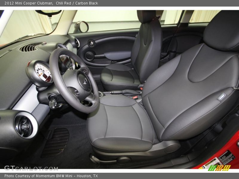 Chili Red / Carbon Black 2012 Mini Cooper Clubman