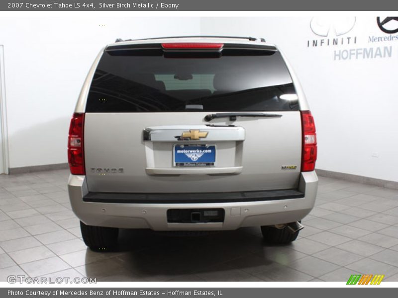 Silver Birch Metallic / Ebony 2007 Chevrolet Tahoe LS 4x4