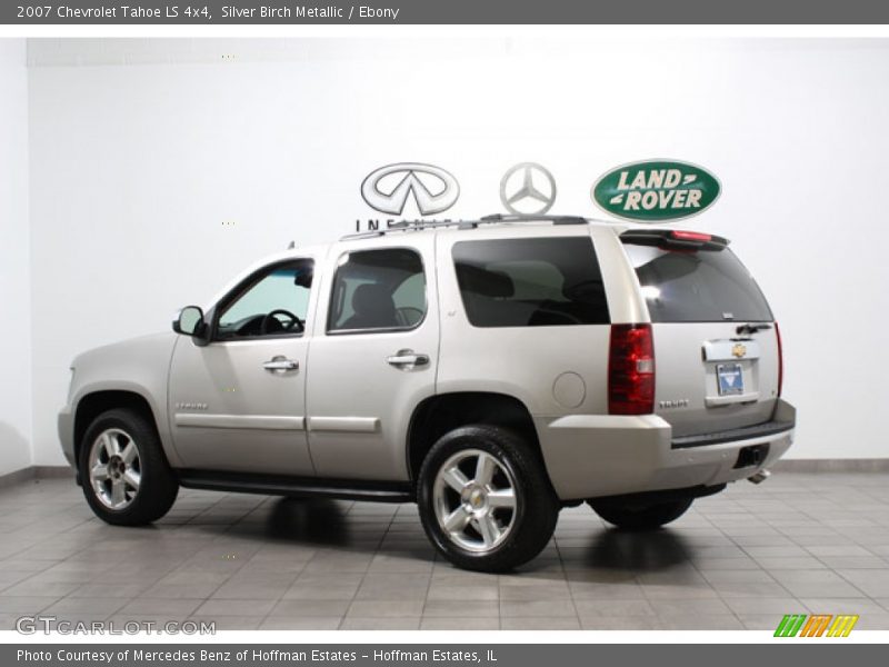 Silver Birch Metallic / Ebony 2007 Chevrolet Tahoe LS 4x4