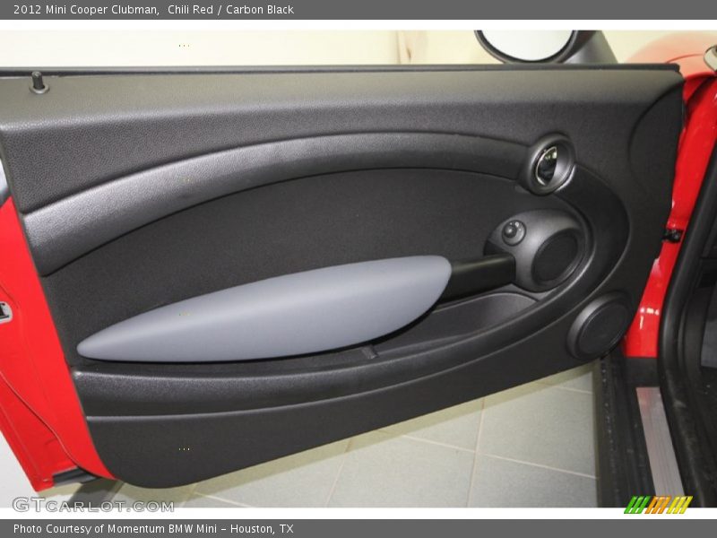 Chili Red / Carbon Black 2012 Mini Cooper Clubman