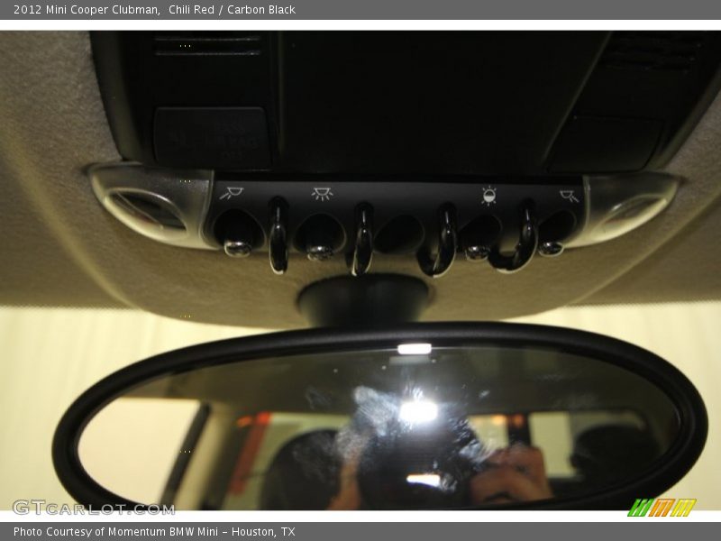Chili Red / Carbon Black 2012 Mini Cooper Clubman