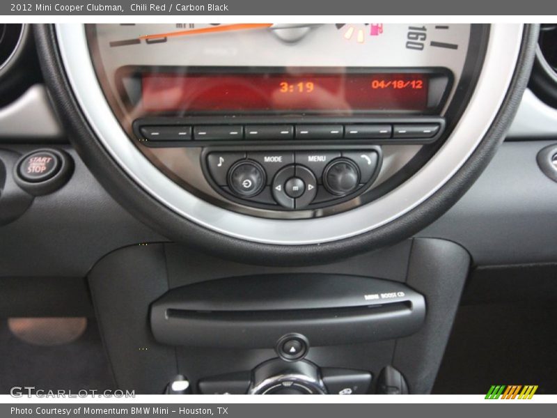 Chili Red / Carbon Black 2012 Mini Cooper Clubman