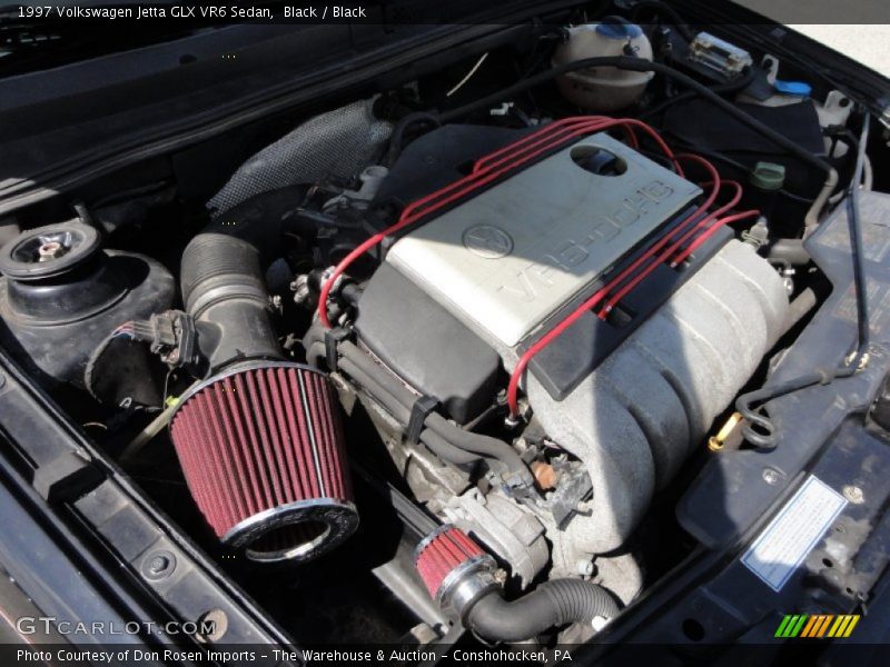 Black / Black 1997 Volkswagen Jetta GLX VR6 Sedan