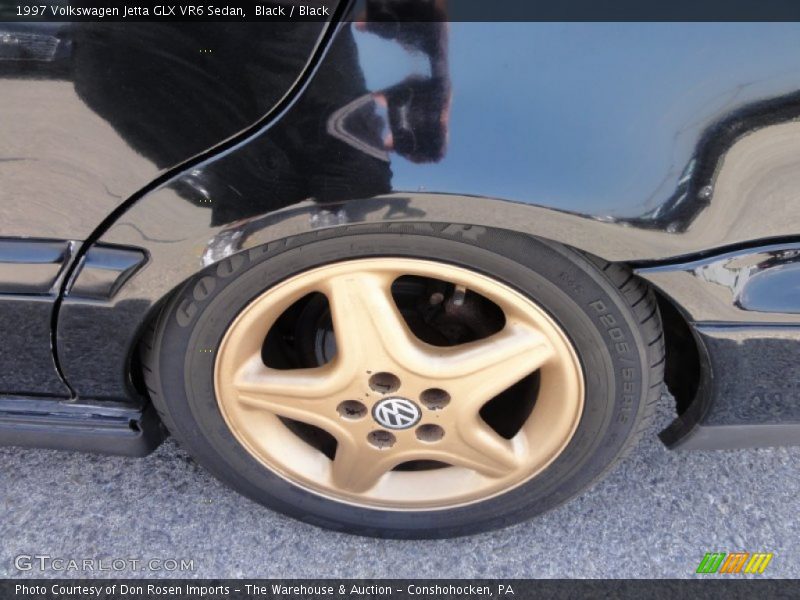 Black / Black 1997 Volkswagen Jetta GLX VR6 Sedan