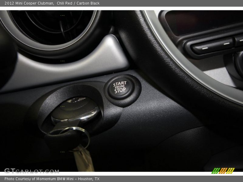 Chili Red / Carbon Black 2012 Mini Cooper Clubman