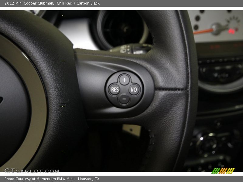Chili Red / Carbon Black 2012 Mini Cooper Clubman