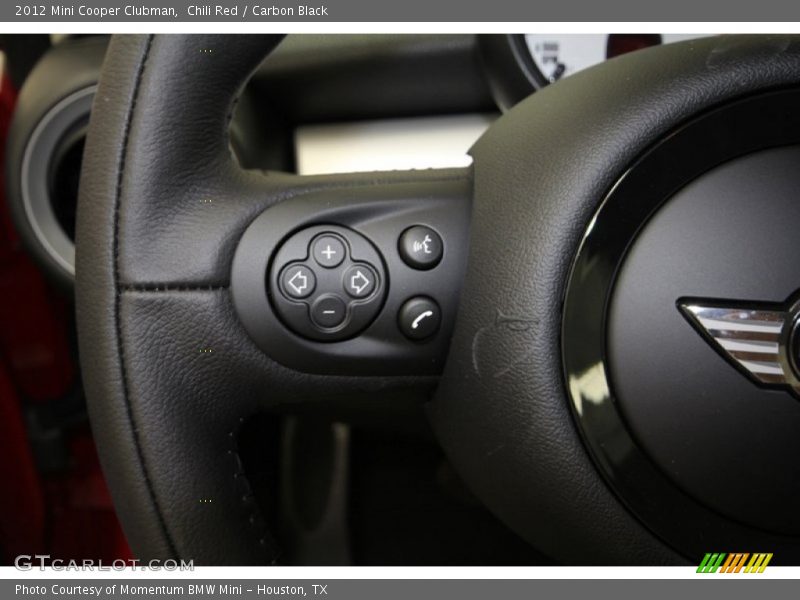 Chili Red / Carbon Black 2012 Mini Cooper Clubman